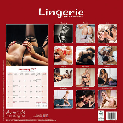 Avonside Lingerie Kalender 2027
