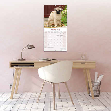Avonside Mopshond Kalender 2026