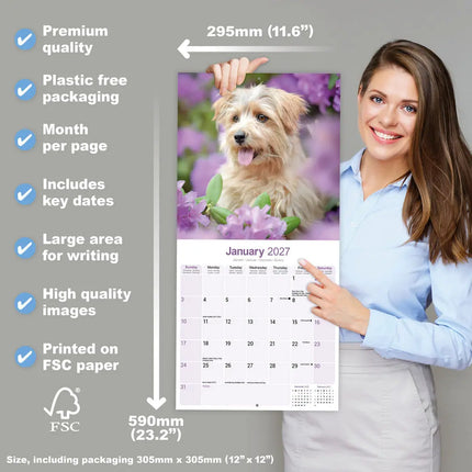 Avonside Norwich en Norfolk Terrier Kalender 2027