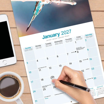 Avonside Parkieten Kalender 2027