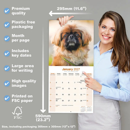 Avonside Pekingees Kalender 2027