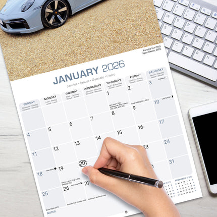 Avonside Porsche Kalender 2026