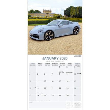 Avonside Porsche Kalender 2026