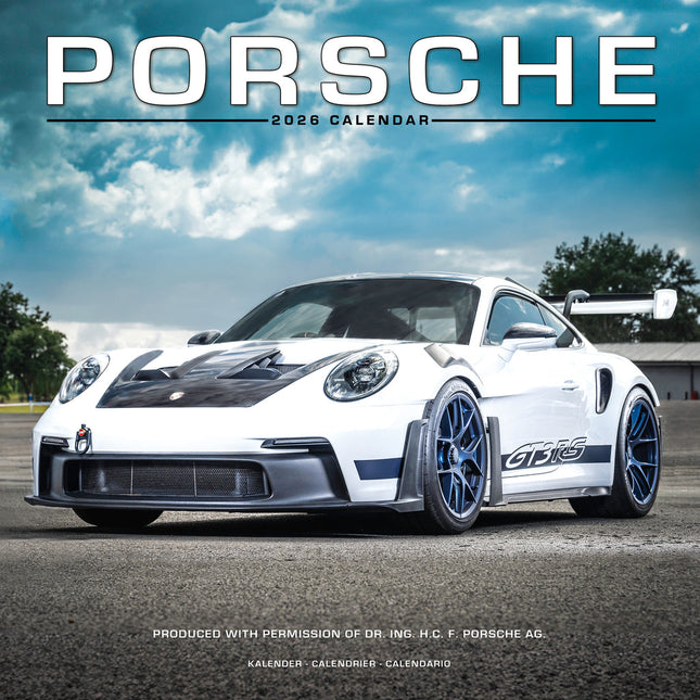 Avonside Porsche Kalender 2026