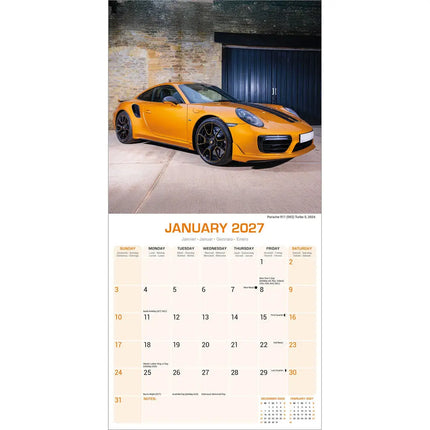 Avonside Porsche Kalender 2027