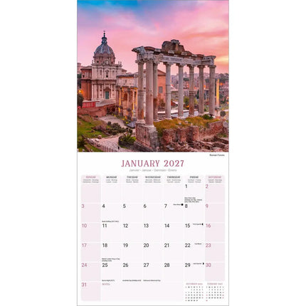 Avonside Rome Kalender 2027