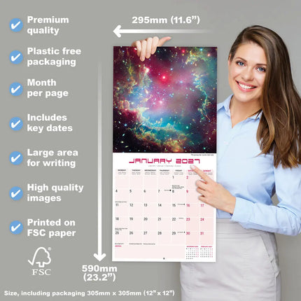 Avonside Ruimte Kalender 2027