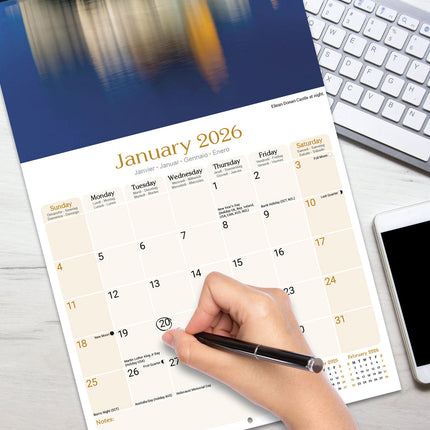 Avonside Schotland Kalender 2026