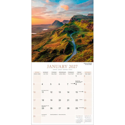 Avonside Schotland Kalender 2027