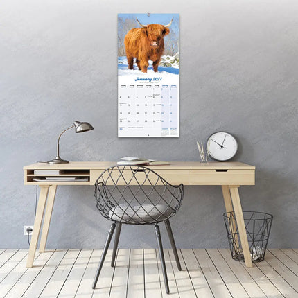 Avonside Schotse Hooglanders Kalender 2027