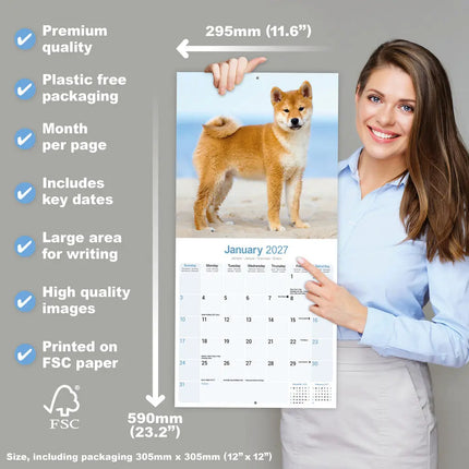 Avonside Shiba Inu Kalender 2027