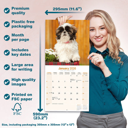 Avonside Shih Tzu Kalender 2026