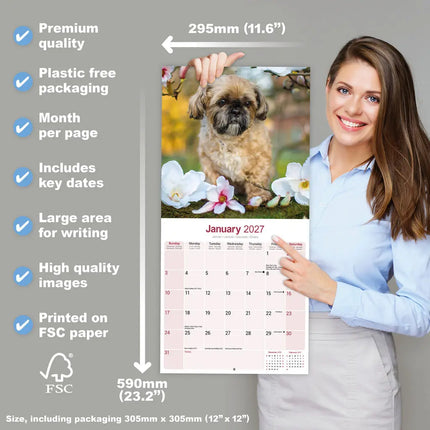 Avonside Shih Tzu Kalender 2027