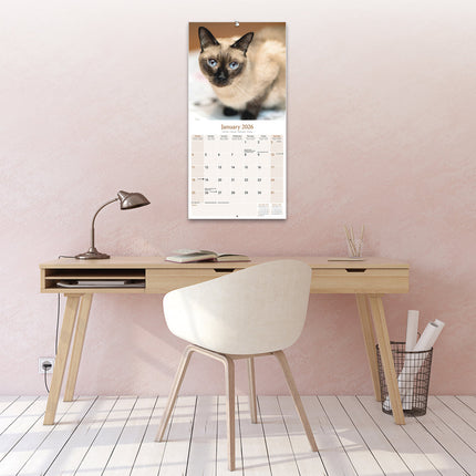 Avonside Siamees Kalender 2026