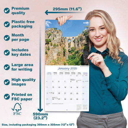 Avonside Spanje Kalender 2026