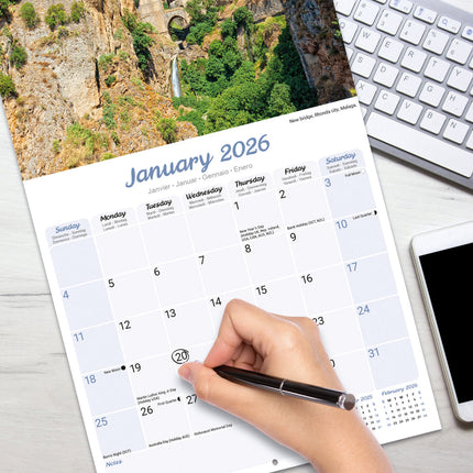 Avonside Spanje Kalender 2026