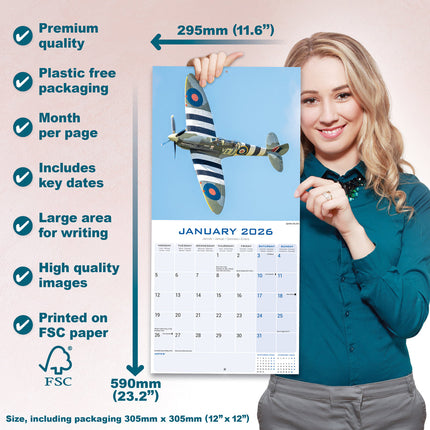 Avonside Spitfires Kalender 2026