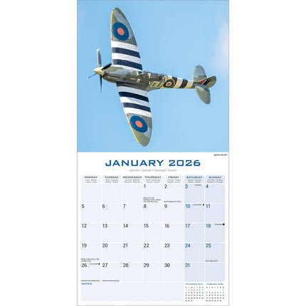 Avonside Spitfires Kalender 2026