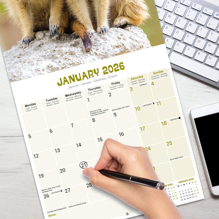 Avonside Stokstaartjes Kalender 2026