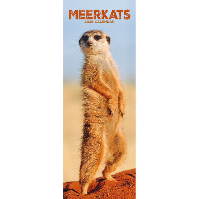 Avonside Stokstaartjes Kalender 2026 Slimline