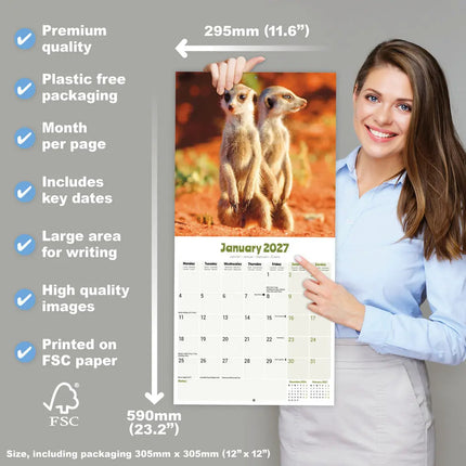 Avonside Stokstaartjes Kalender 2027