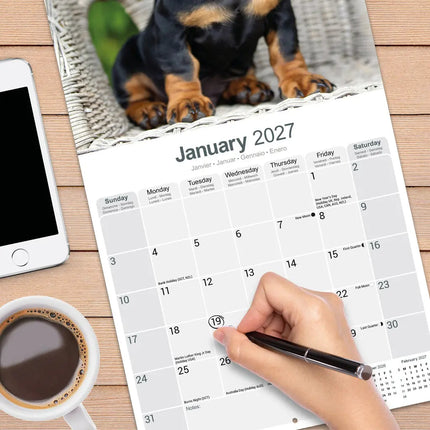 Avonside Teckel Kalender 2027