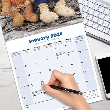 Avonside Teddyberen Kalender 2026