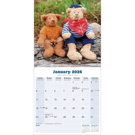 Avonside Teddyberen Kalender 2026