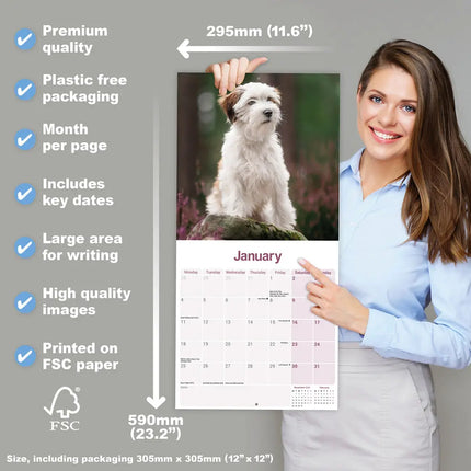 Avonside Tibetaanse Terrier Kalender 2027