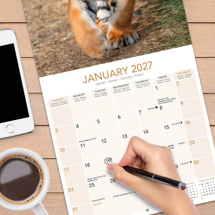 Avonside Tijger Kalender 2027