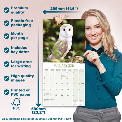 Avonside Uilen Kalender 2026