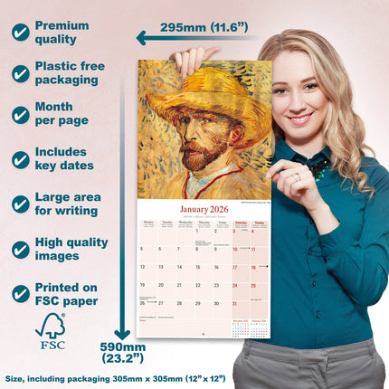 Avonside van Gogh Kalender 2027