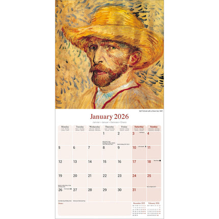 Avonside van Gogh Kalender 2027