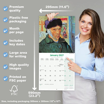 Avonside van Gogh Kalender 2027