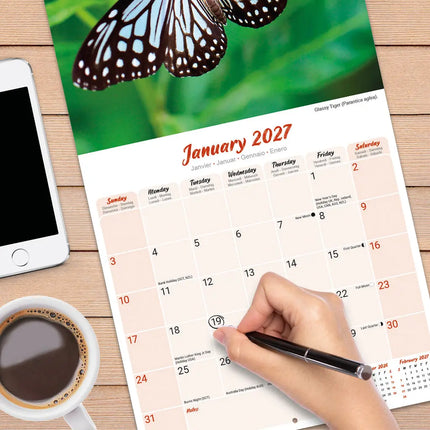 Avonside Vlinder Kalender 2027