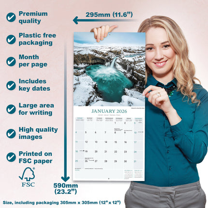 Avonside Watervallen Kalender 2026