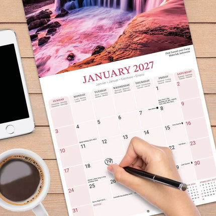 Avonside Watervallen Kalender 2027