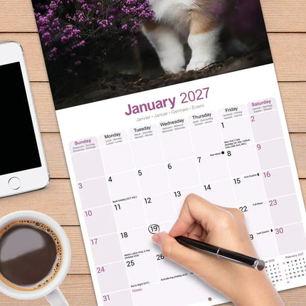 Avonside Welsh Corgi Kalender 2027