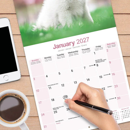 Avonside Witte Herder Kalender 2027