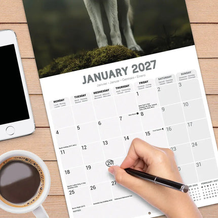 Avonside Wolven Kalender 2027