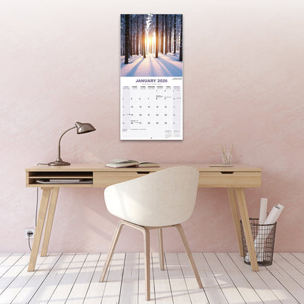 Avonside Zonsondergangen Kalender 2026
