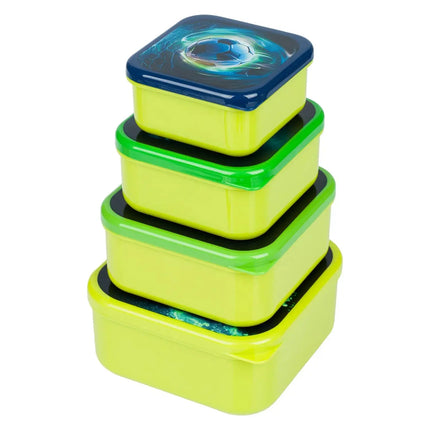 Baagl Baagl Broodtrommel 4 in 1 Voetbal