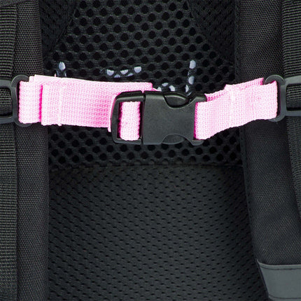 Baagl Baagl Core Rugzak Zilver Roze 25L