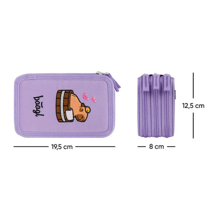 Baagl Baagl Etui Capybara 3-ritsen