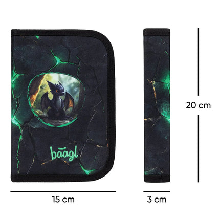 Baagl Baagl Etui Dragons 1-rits