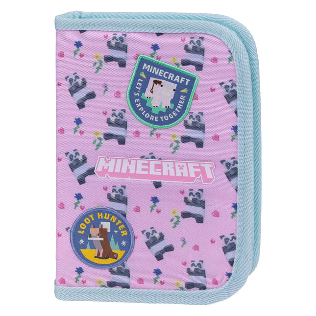 Baagl Baagl Etui Minecraft Panda 1-rits