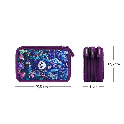 Baagl Baagl Etui - Pennenzak Jungle Panda 3-ritsen