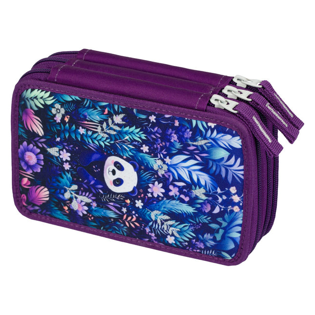 Baagl Baagl Etui - Pennenzak Jungle Panda 3-ritsen