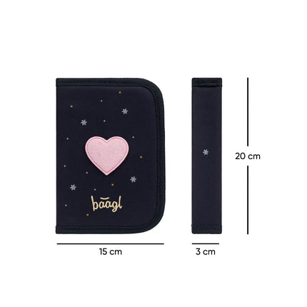 Baagl Baagl Etui Unicorn Gold 1-rits