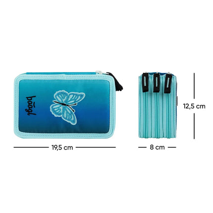 Baagl Baagl Etui Vlinder 3-ritsen